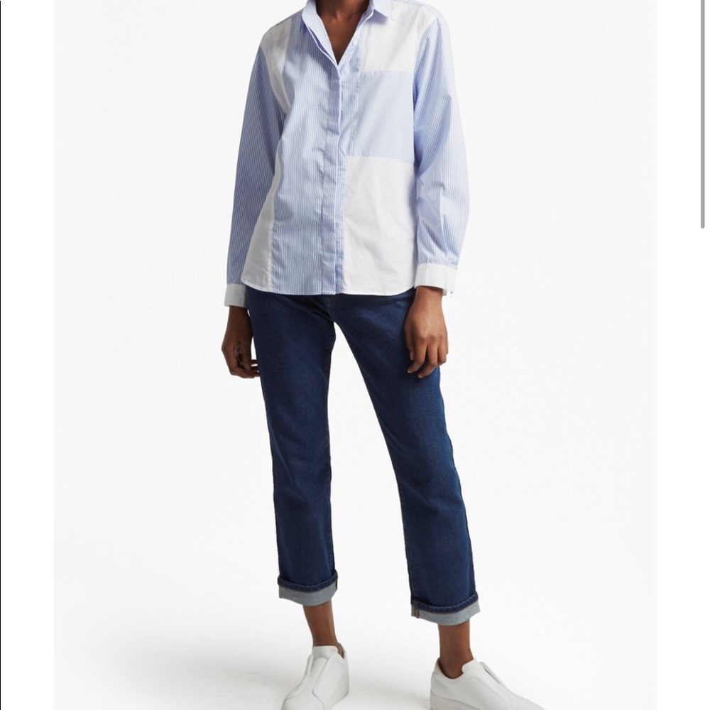 Classic relaxed stripe city shirt